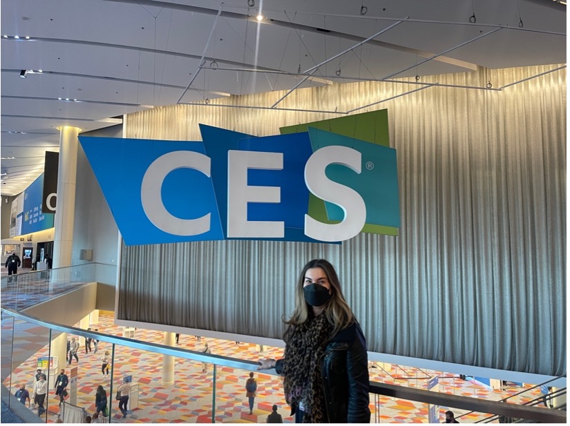 Christine at 2022 CES