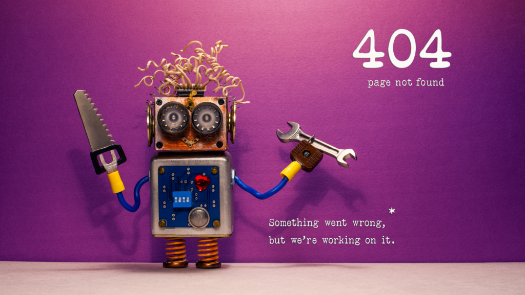 404 error with robot
